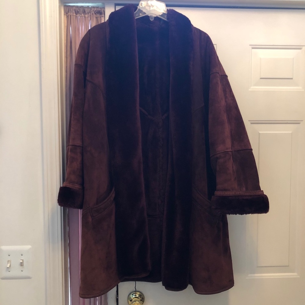 Suede Coat - image 1